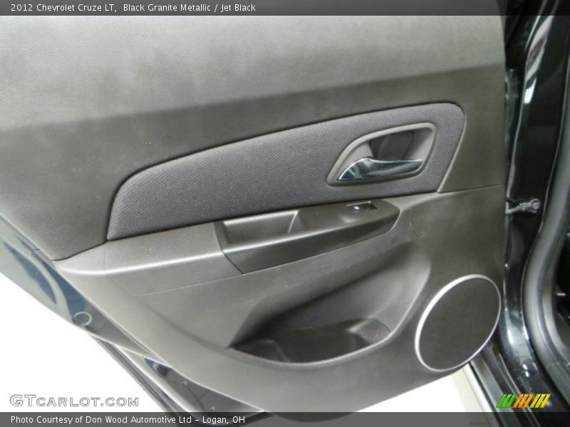 Black Granite Metallic / Jet Black 2012 Chevrolet Cruze LT