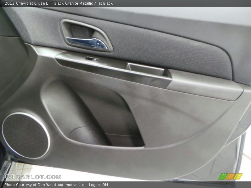 Black Granite Metallic / Jet Black 2012 Chevrolet Cruze LT