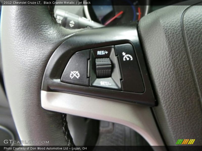 Black Granite Metallic / Jet Black 2012 Chevrolet Cruze LT