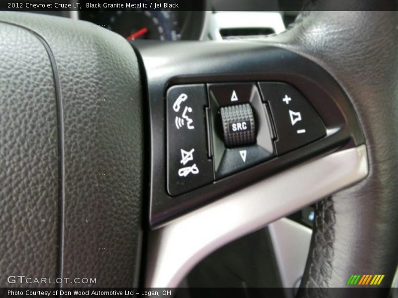 Black Granite Metallic / Jet Black 2012 Chevrolet Cruze LT