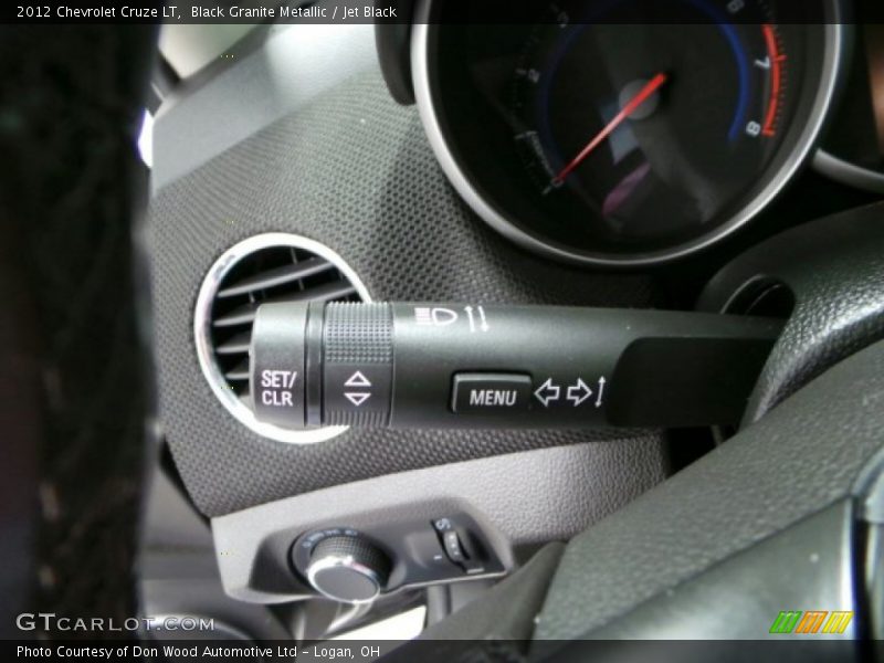 Black Granite Metallic / Jet Black 2012 Chevrolet Cruze LT