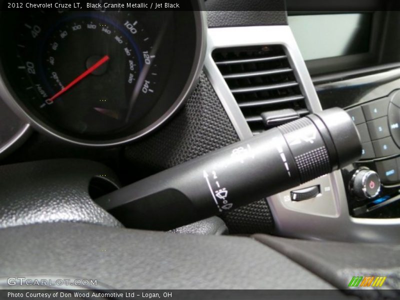 Black Granite Metallic / Jet Black 2012 Chevrolet Cruze LT