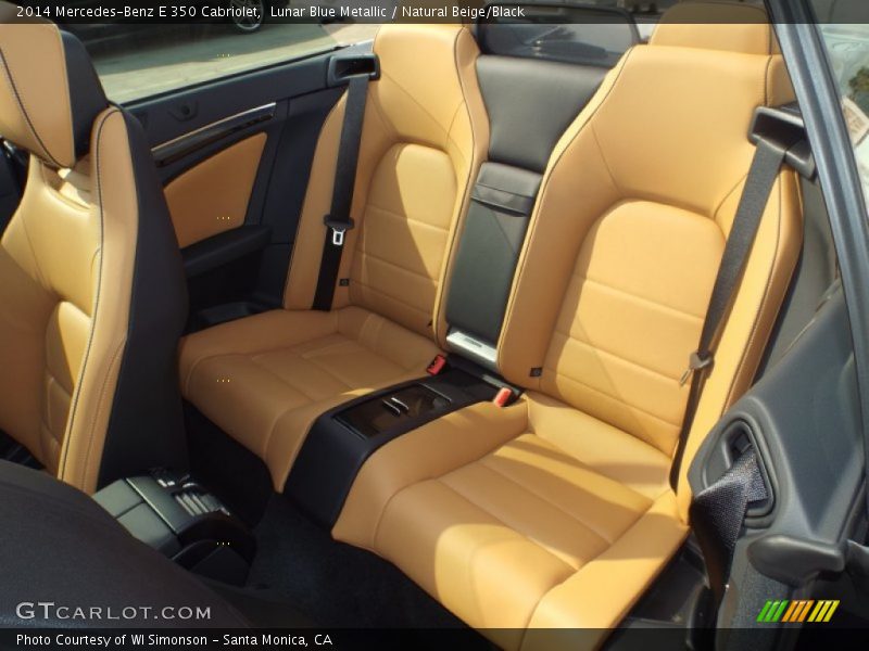 Lunar Blue Metallic / Natural Beige/Black 2014 Mercedes-Benz E 350 Cabriolet
