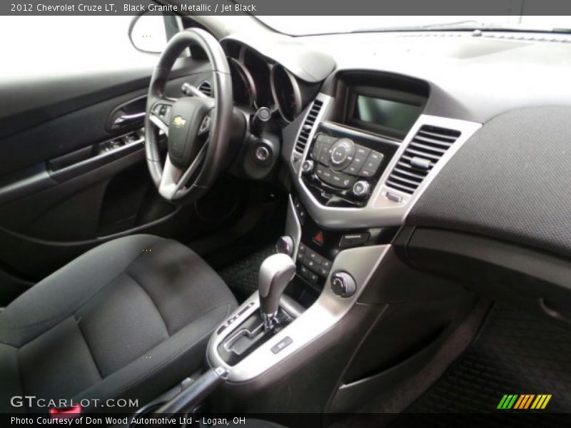 Black Granite Metallic / Jet Black 2012 Chevrolet Cruze LT