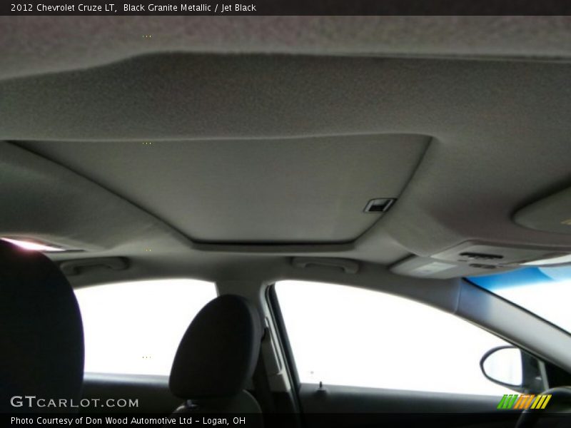 Black Granite Metallic / Jet Black 2012 Chevrolet Cruze LT