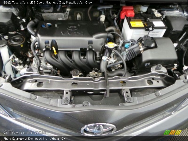 Magnetic Gray Metallic / Ash Gray 2012 Toyota Yaris LE 5 Door