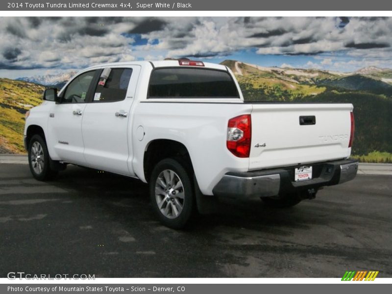 Super White / Black 2014 Toyota Tundra Limited Crewmax 4x4