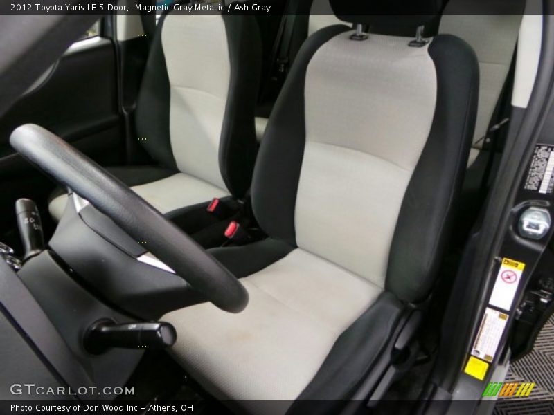 Magnetic Gray Metallic / Ash Gray 2012 Toyota Yaris LE 5 Door