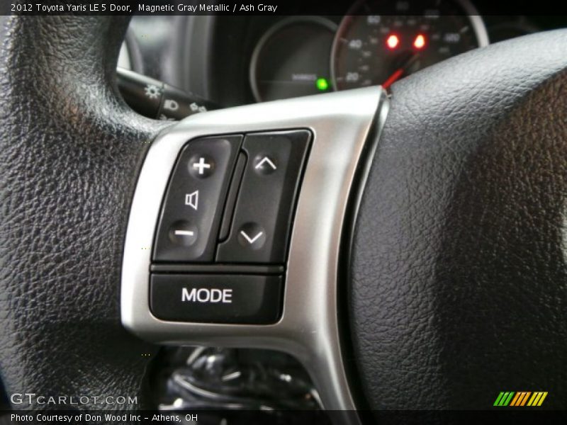 Magnetic Gray Metallic / Ash Gray 2012 Toyota Yaris LE 5 Door