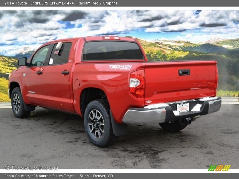 Radiant Red / Graphite 2014 Toyota Tundra SR5 Crewmax 4x4