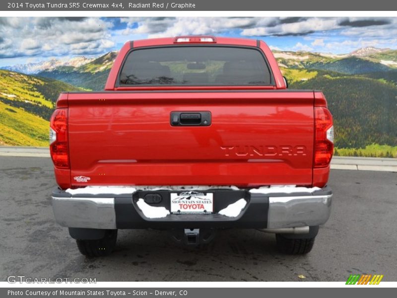 Radiant Red / Graphite 2014 Toyota Tundra SR5 Crewmax 4x4