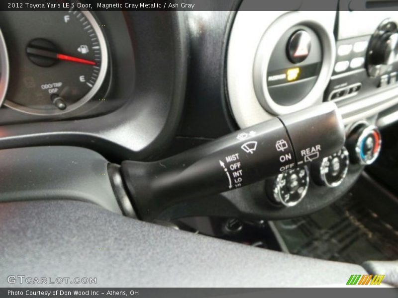 Magnetic Gray Metallic / Ash Gray 2012 Toyota Yaris LE 5 Door