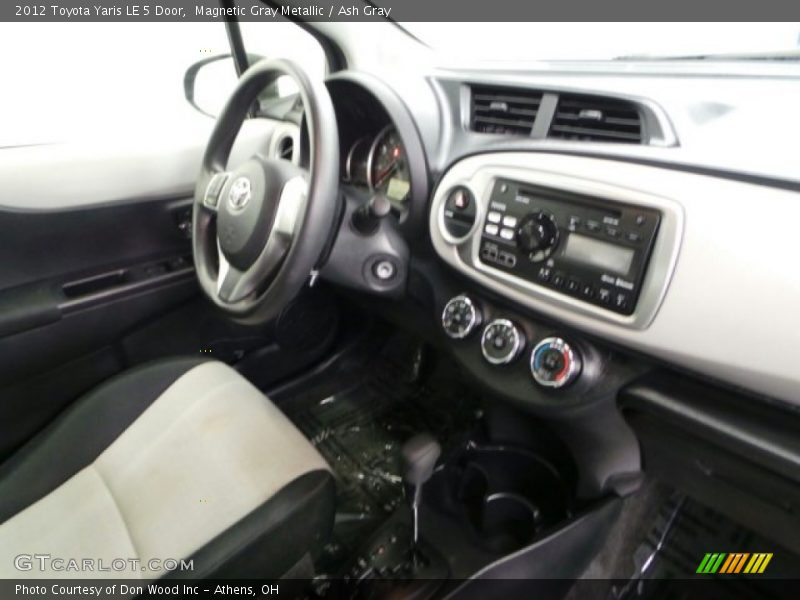 Magnetic Gray Metallic / Ash Gray 2012 Toyota Yaris LE 5 Door