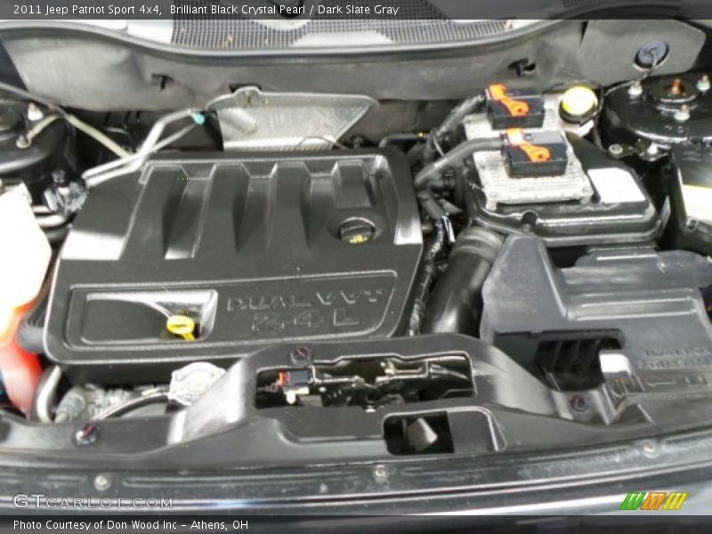 Brilliant Black Crystal Pearl / Dark Slate Gray 2011 Jeep Patriot Sport 4x4