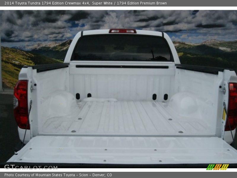 Super White / 1794 Edition Premium Brown 2014 Toyota Tundra 1794 Edition Crewmax 4x4
