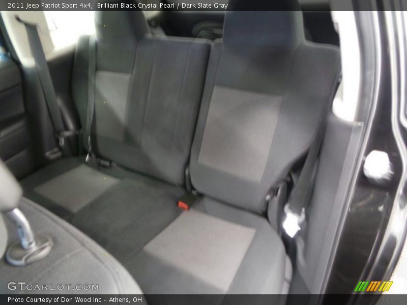 Brilliant Black Crystal Pearl / Dark Slate Gray 2011 Jeep Patriot Sport 4x4