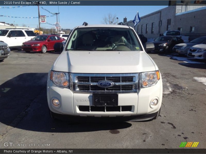 White Suede / Camel 2010 Ford Escape XLT 4WD