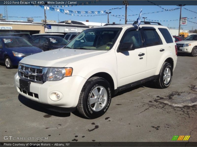 White Suede / Camel 2010 Ford Escape XLT 4WD