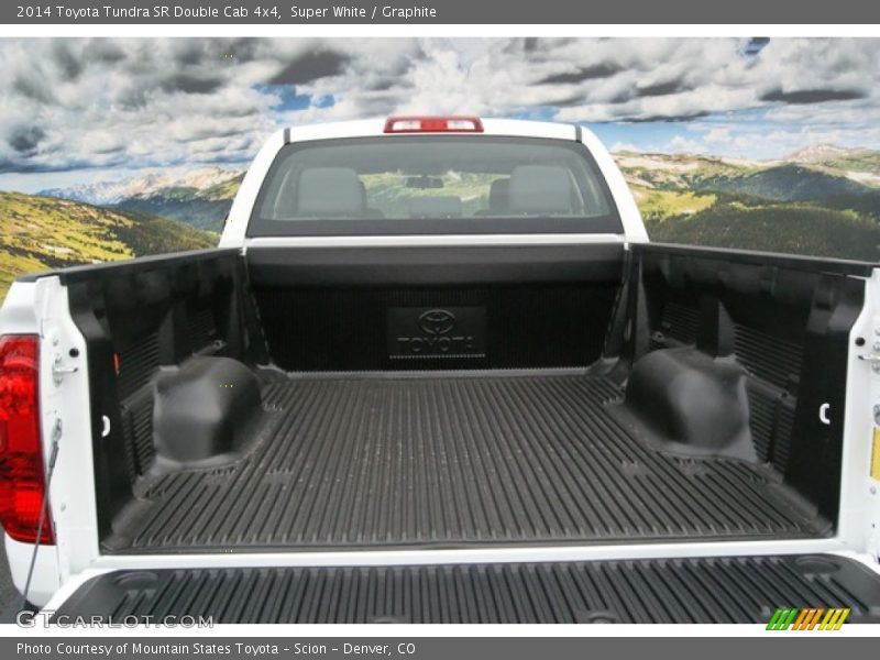 Super White / Graphite 2014 Toyota Tundra SR Double Cab 4x4