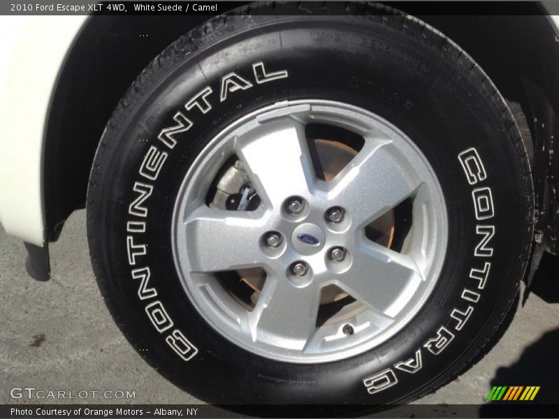 White Suede / Camel 2010 Ford Escape XLT 4WD