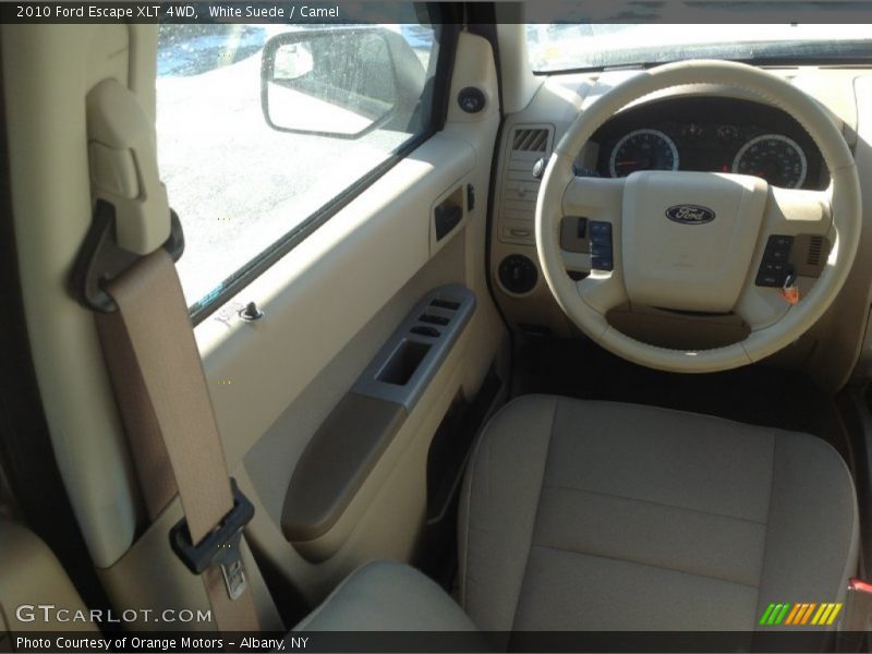 White Suede / Camel 2010 Ford Escape XLT 4WD