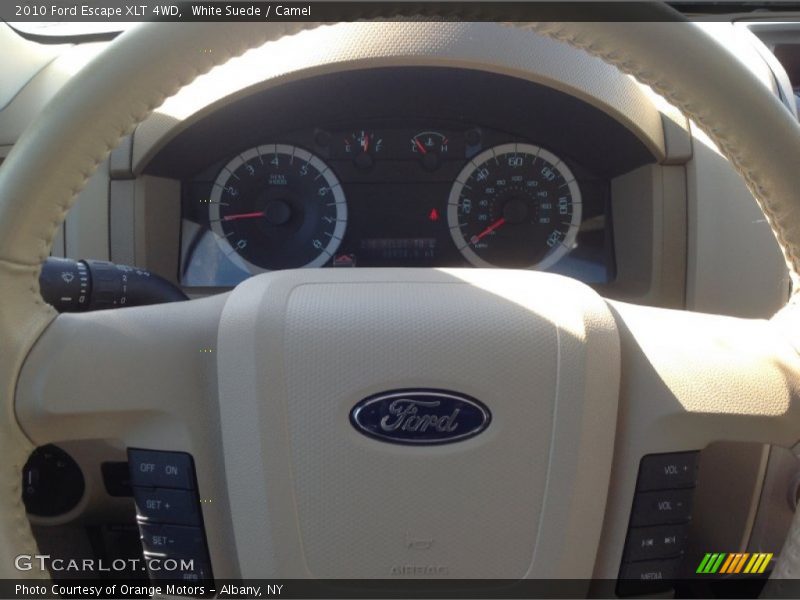 White Suede / Camel 2010 Ford Escape XLT 4WD