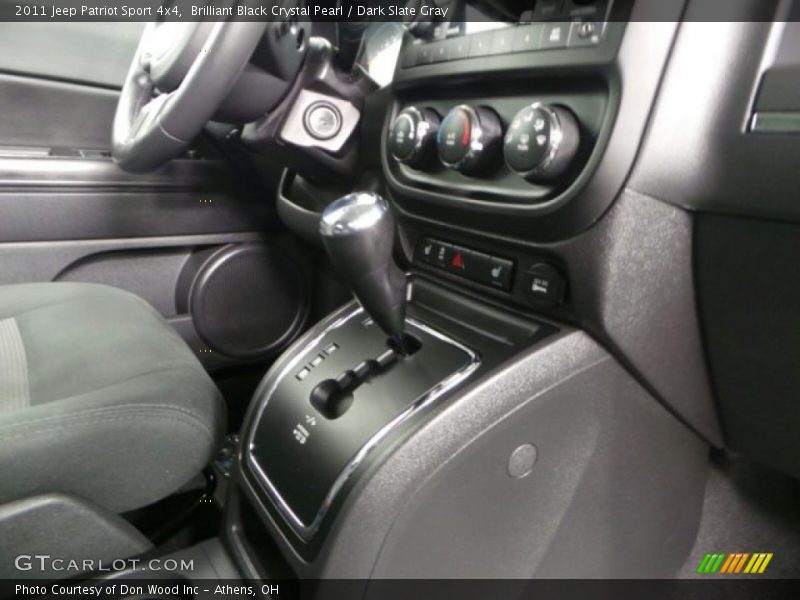 Brilliant Black Crystal Pearl / Dark Slate Gray 2011 Jeep Patriot Sport 4x4