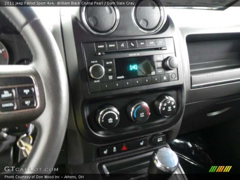 Brilliant Black Crystal Pearl / Dark Slate Gray 2011 Jeep Patriot Sport 4x4