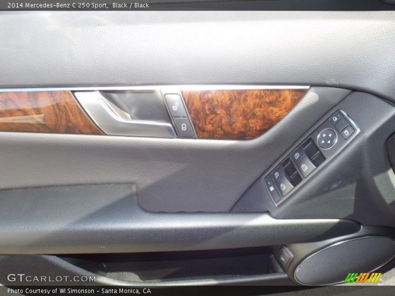 Black / Black 2014 Mercedes-Benz C 250 Sport