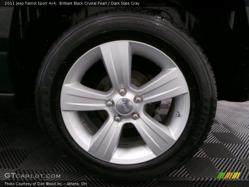 Brilliant Black Crystal Pearl / Dark Slate Gray 2011 Jeep Patriot Sport 4x4