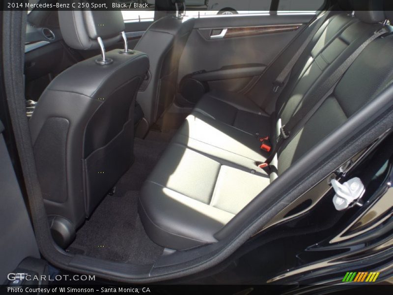 Black / Black 2014 Mercedes-Benz C 250 Sport