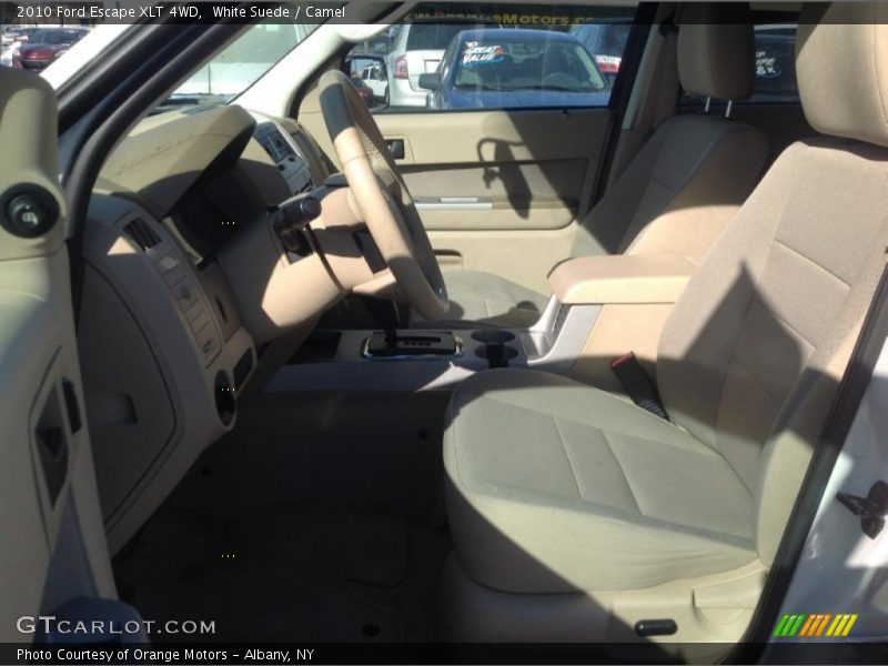 White Suede / Camel 2010 Ford Escape XLT 4WD