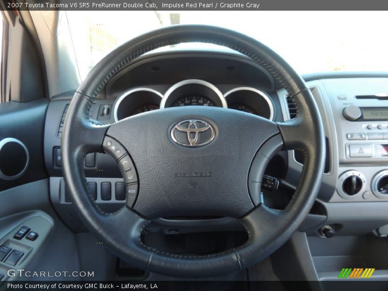 Impulse Red Pearl / Graphite Gray 2007 Toyota Tacoma V6 SR5 PreRunner Double Cab