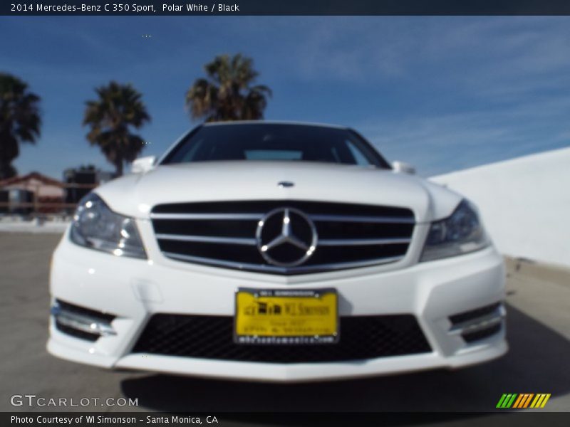 Polar White / Black 2014 Mercedes-Benz C 350 Sport