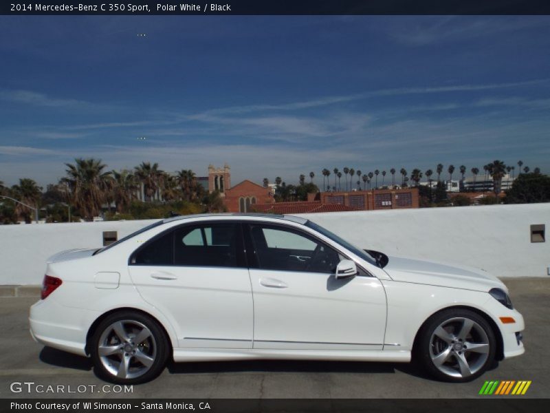 Polar White / Black 2014 Mercedes-Benz C 350 Sport