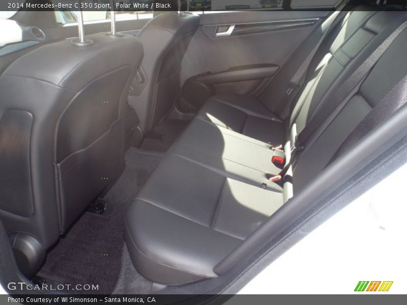 Polar White / Black 2014 Mercedes-Benz C 350 Sport