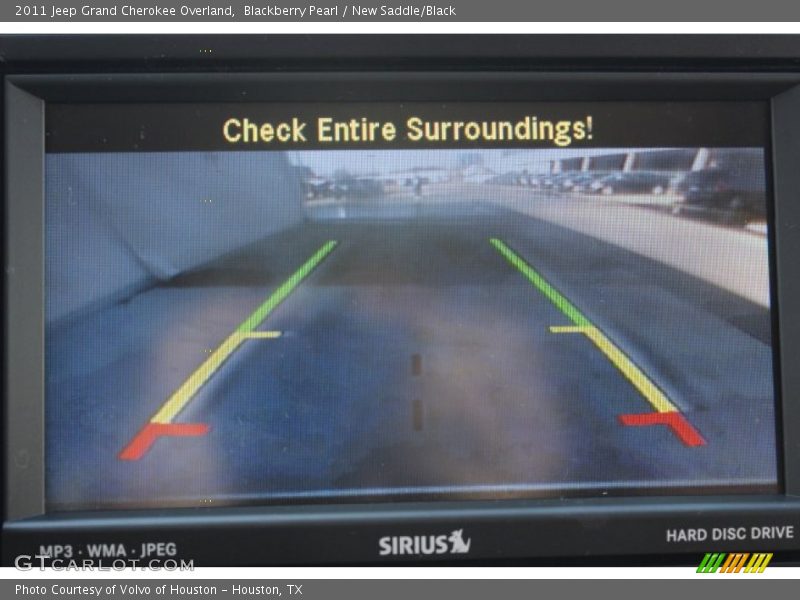 Blackberry Pearl / New Saddle/Black 2011 Jeep Grand Cherokee Overland