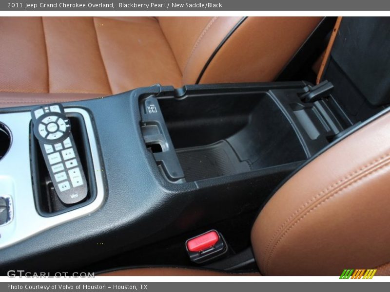 Blackberry Pearl / New Saddle/Black 2011 Jeep Grand Cherokee Overland
