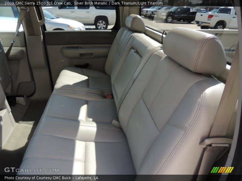 Silver Birch Metallic / Dark Titanium/Light Titanium 2009 GMC Sierra 1500 SLE Crew Cab