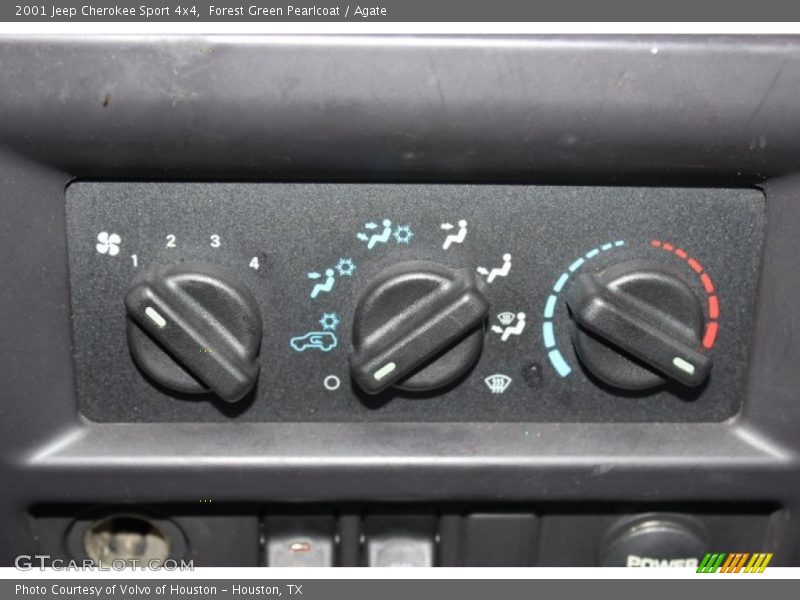 Forest Green Pearlcoat / Agate 2001 Jeep Cherokee Sport 4x4