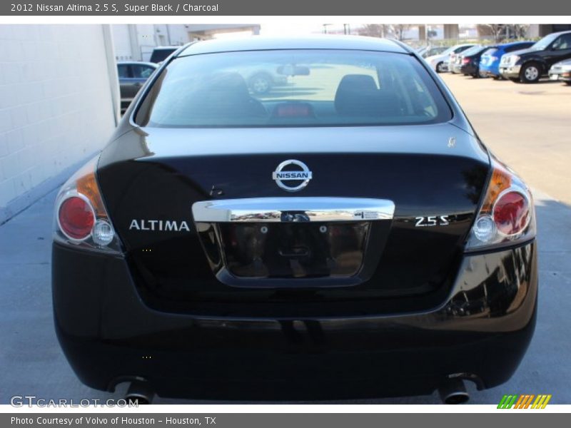 Super Black / Charcoal 2012 Nissan Altima 2.5 S