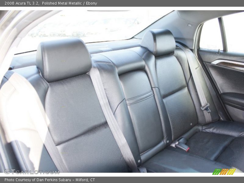 Polished Metal Metallic / Ebony 2008 Acura TL 3.2