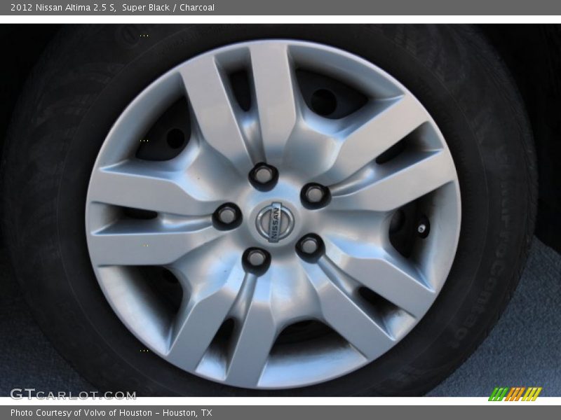 Super Black / Charcoal 2012 Nissan Altima 2.5 S