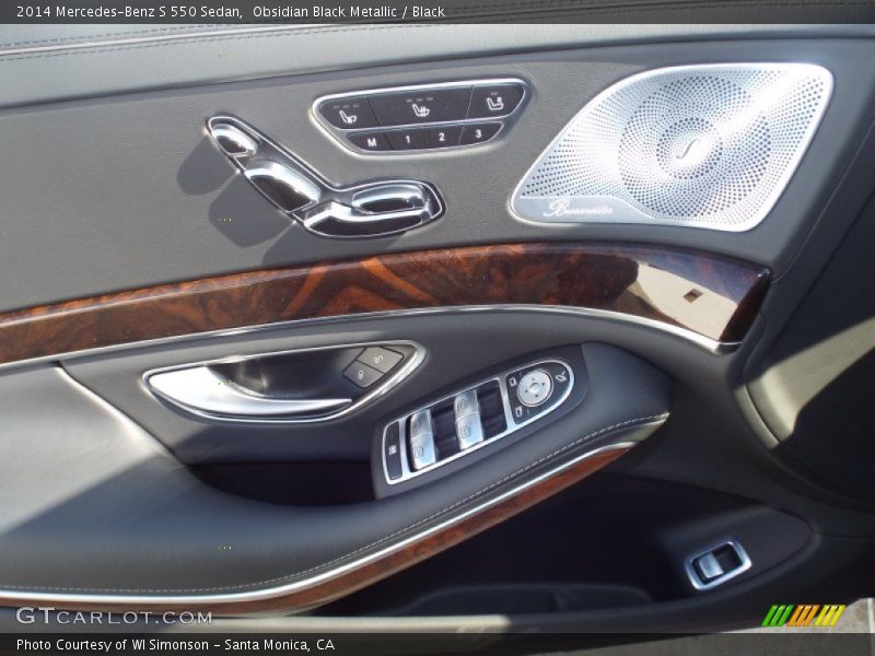 Obsidian Black Metallic / Black 2014 Mercedes-Benz S 550 Sedan