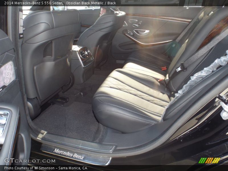 Obsidian Black Metallic / Black 2014 Mercedes-Benz S 550 Sedan