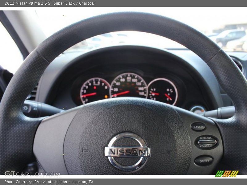 Super Black / Charcoal 2012 Nissan Altima 2.5 S