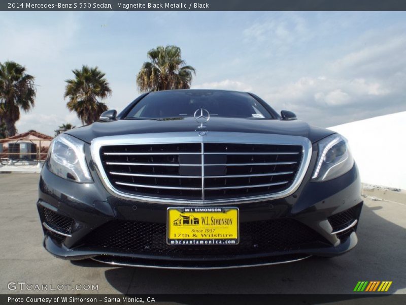 Magnetite Black Metallic / Black 2014 Mercedes-Benz S 550 Sedan