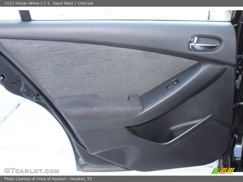 Super Black / Charcoal 2012 Nissan Altima 2.5 S