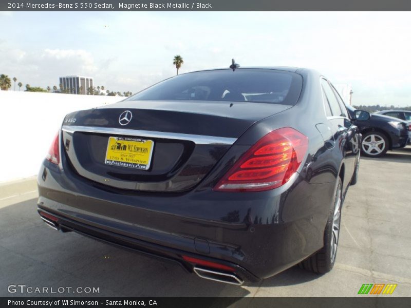 Magnetite Black Metallic / Black 2014 Mercedes-Benz S 550 Sedan