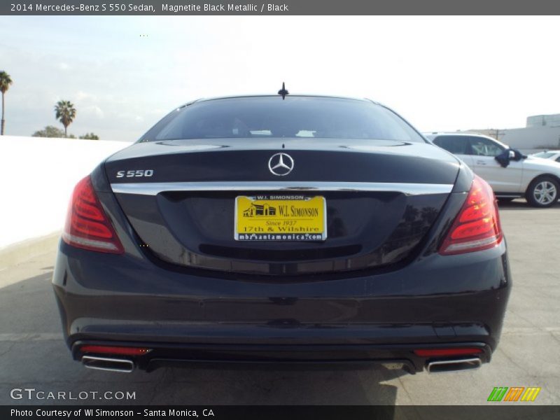 Magnetite Black Metallic / Black 2014 Mercedes-Benz S 550 Sedan